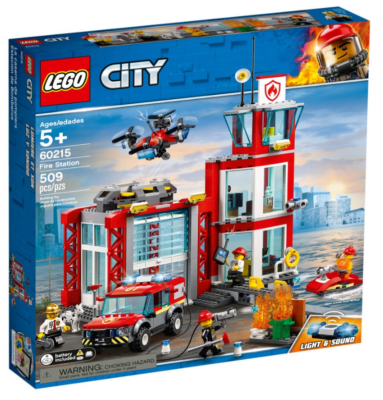 Lego City Remiza strażacka 60215